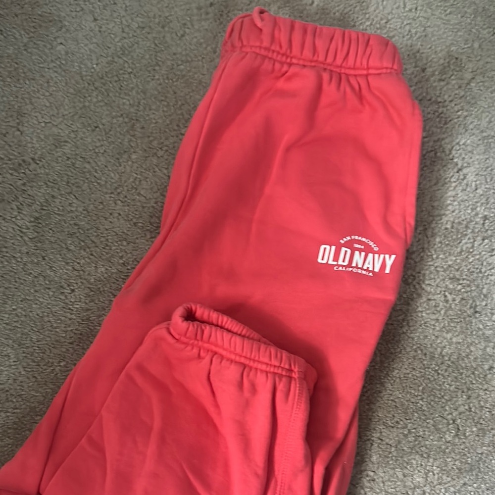 Old Navy Pink Sweatpants Relaxed Fit